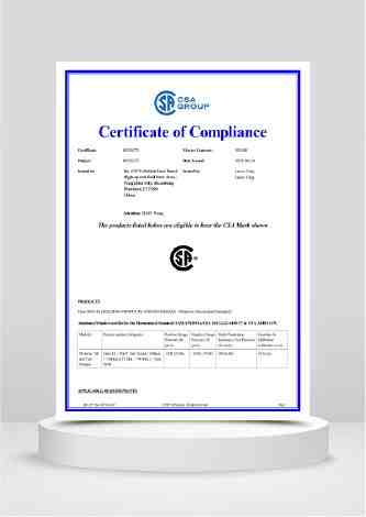 Certification for Aluminum Windows
