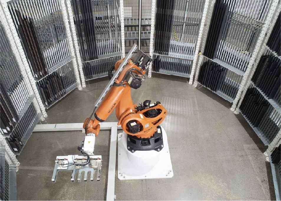 SUPERUS intelligent robotic production line