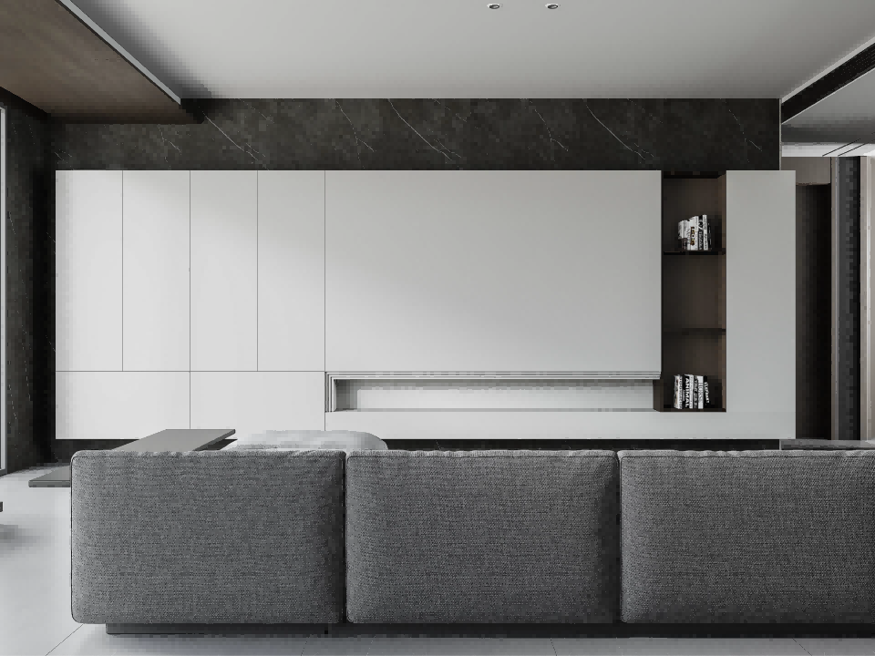Modern Minimalist Lacquer-Mixed Whole-House Custom Cabinetry - Node